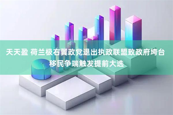 天天盈 荷兰极右翼政党退出执政联盟致政府垮台 移民争端触发提前大选